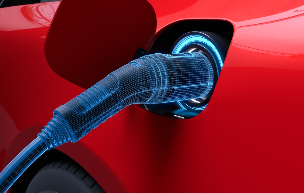 Ev,Charging,Station,,Clean,Energy,Filling,Technology,,Electric,Car,Charging.