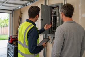 onsite consultation of electrical panel upgrade
